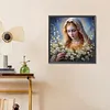 Diamond Painting-DIY Full Round Drill Our Lady