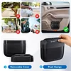 Car trash can Car trash can door storage box built-in garbage bag