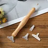DIY Diamond Painting Pen with 4 Replacement Heads Point Drill Pen Set
