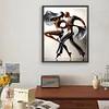 (US Local)Paint By Numbers Kit On Canvas DIY Oil Art Dance Art Picture Home Decor40x50cm