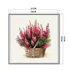 Flower-11CT Stamped Cross Stitch Kit(37*37cm)