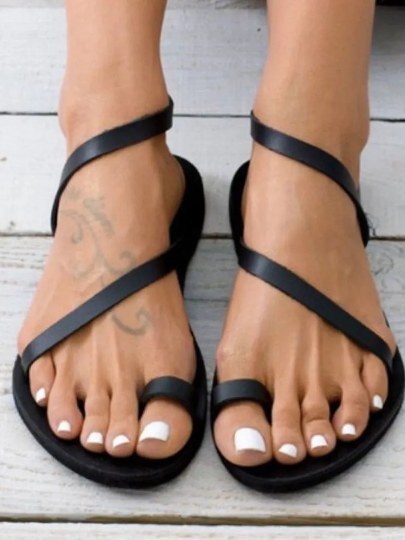 2021 New Summer Sandals Women Flat Thong Woman Flip Flops Slip On Female Beach Shoes Ladies Fashion Sandalias size 35-43