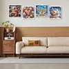 (US Local)4Pack Xmas-Special Shaped Diamond Painting Kit(30x30cm)