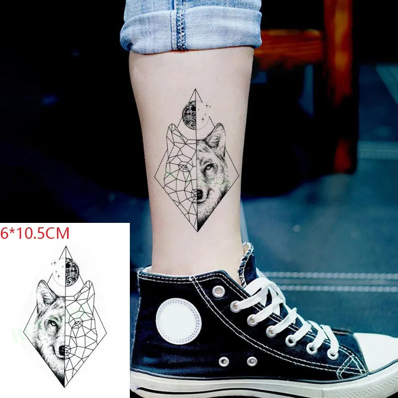 Waterproof Temporary Tattoo sticker movie School badge fake tatto flash tatoo for men women
