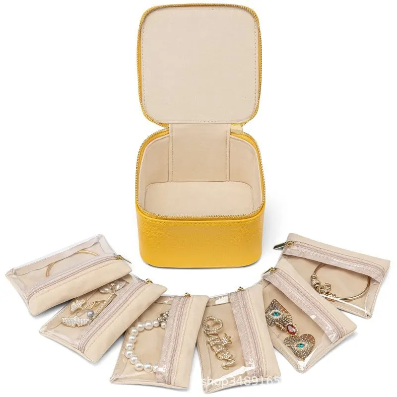 🔥LAST DAY 49% OFF🔥Leather Jewelry Boxes for Travel - Buy 2 Free Shipping