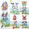 DIY Diamond Painting Double Sided 3D Wind Chime Pendant  Hanging Kit
