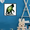 Monkey Landscape-Full Round Diamond Painting 