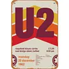 (Multi Style)U2 - Vintage Metal Signs - 20*30cm/30*40cm - Music