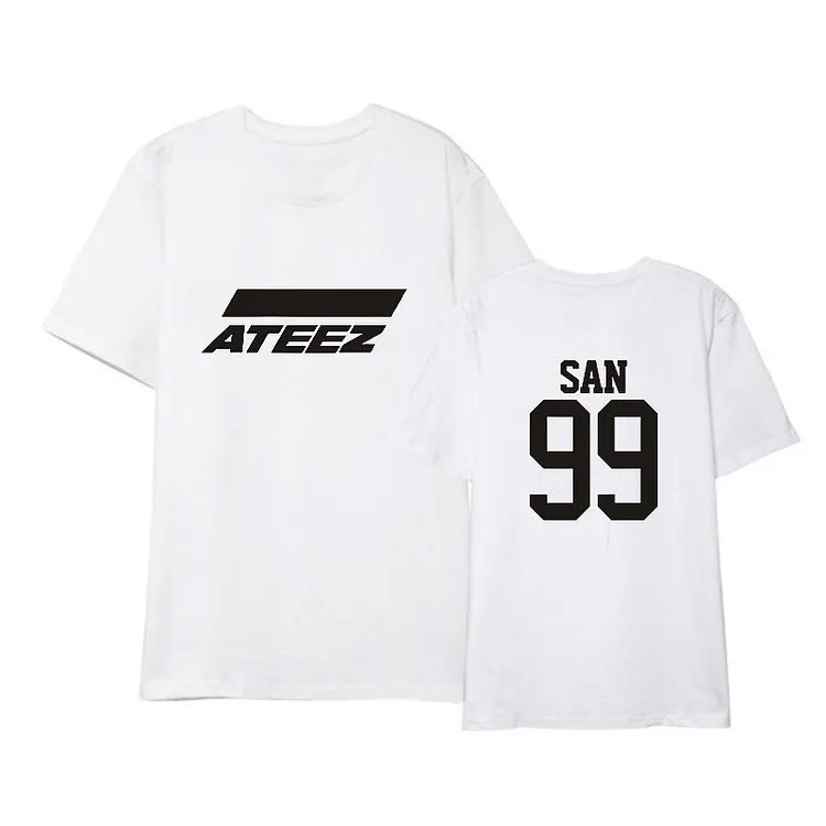 ATEEZ Member Name Casual T-shirt