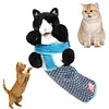 Cats Puppet Wrestler Cat Hand Puppet Plush Animal Toy Stuffed Animal for Cats