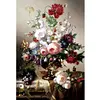 (Big Size)Flowers  in full bloom - 11CT Stamped Cross Stitch - 50*68cm - Flower