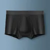 Men's Seamless Modal Boxer Briefs With Organic Latex Support Cup