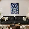 (US Local)Rabbit -11CT Stamped Cross Stitch Kit(40x60cm)