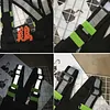 Reflective Vest Backpack Multi-Pocket Vest Bag Large Capacity Stylish Chest Bag
