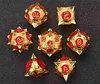 Metal DND Dice Set Dungeons & Dragons Dice Set Polyhedron for RPG Board Games Tabletop Game Accessories
