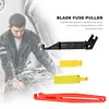 4Pcs Automobile Fuse Clip Blade Fuse Remover Auto Fuse Plier for Car Fuse Holder