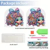 Christmas Acrylic DIY 5D Diamond Art Painting Napkin Holder Set (Tortoise)