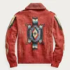 Men's Vintage Jacquard Sleeve Lapel Knitwear Cardigan Sweater