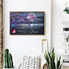 Diamond Painting -DIY Full Square Drill Butterfly Saying