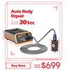 WOYO PDR007 Paintless Dent Repair PDR tools for steel/iron auto body removal remove dents dings creases and hail damage 