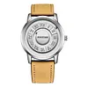 Cool Magnetic Levitation Watch, Men's Quartz Watch Without Mirror Magnetic Bead Dial Steel Men's watch, Magnetic Bead Analog Watch, Unique Pointer Design, Casual Fashion Waterproof Men's Watch