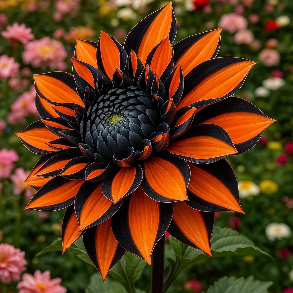 Azure Tide-Double dahlia bulbs