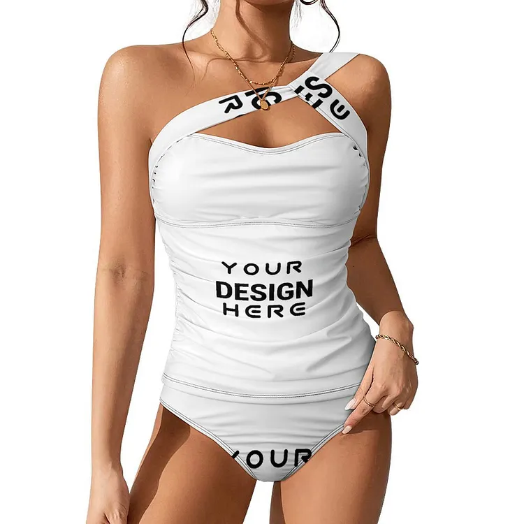Personalized Design Women's Split Swimsuit Full Print