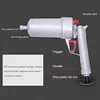 [US Local Warehouse] Pneumatic Pipe Plungers High Pressure Manual Sink Plunger for Bathroom (Grey)