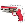 Luminous Spray Toy Music Zuolun Pistol