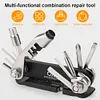 15 In 1 Bicycle Multi Tool Rust Proof Bicycle Combination Repair Maintenance Kit