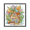 Tulip-14CT Stamped Cross Stitch Kit(29*34cm)