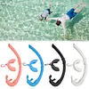 Silicone Snorkel Tube Diving Snorkel with Storage Case Flexible for Scuba Diving