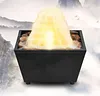 Floating Teapot Fountain Decoration, Fountain Decoration USB 5V Battery Power Supply Desktop Waterfall Decoration With LED Light Stone, Suitable for Living Room Home Office Desktop Small Fountain to Attract Wealth and Flowing Water Ornaments