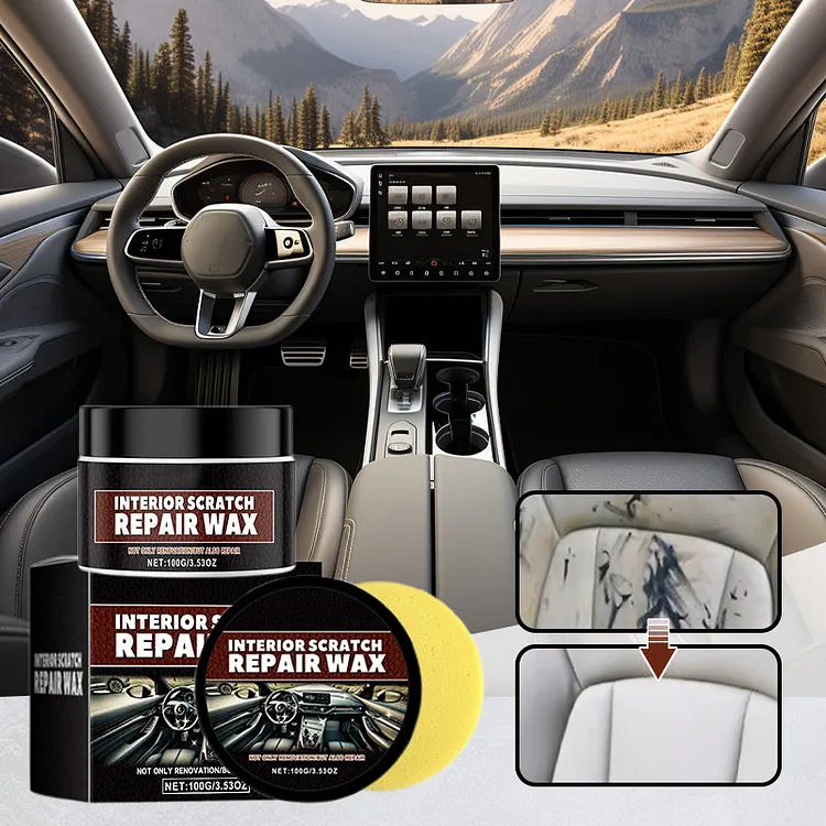 🔥New Hot Selling❤️&zwj;🔥 Car Interior Scratch Care Polishing Wax