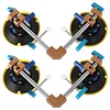 [US Local Warehouse] 2 Pack 90 Degree Stone Seam Joiner with Suction Cup for Marble Slab Installation
