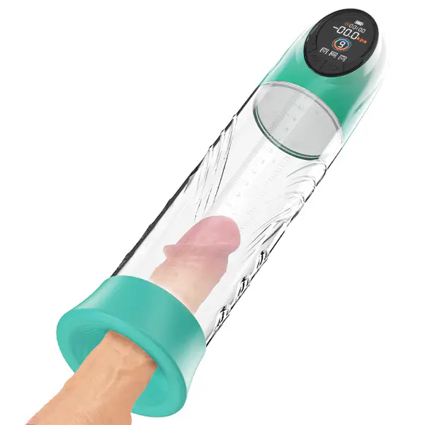 XPORNTOY-Source - Electric Vacuum and Water Penis Pump with LCD Display 