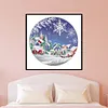 Stamped Cross Stitch-Winter Scenery(35*35cm)