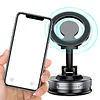 Magnetic Car Phone Holder Vacuum Suction Cup Car Phone Mount for iPhone 16/15/14