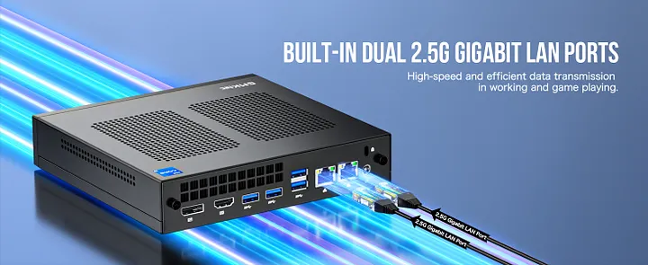 Intel 11th Core i9-11900H Mini PC--NucBox M4