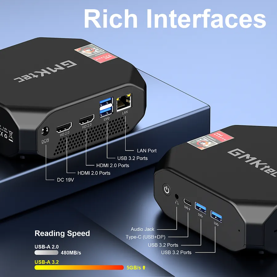 AMD Ryzen 7 3750H Mini PC NucBox4