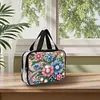 DIY Diamond Art Rhinestone Makeup Bag Crystal Transparent PVC Storage Pack Kit
