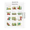 [Brand]Christmas Vacation - 14CT Stamped Cross Stitch - 36*47cm - Xmas
