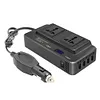 200W Car Power Inverter 12V to 220V Car Voltage Converter 4 USB Ports Adapter