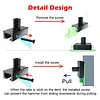 WOYO PDR500 Car Dent Pull Lifter Kits, With 3 Kinds of Foot Pad & Long/Round Tabs Adapter, PDR Tools Adjust the Width Between Foot Pad to Fit Different Dent, PDR Kits