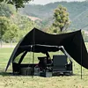 Aluminum Alloy Box Stand Portable Organizer Box Folding Stand for Travel Cooking