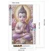 Art De Bouddha-Compl&egrave;te Rond Diamant Peinture-30X50CM