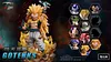 WCF & Mega Scale Gotenks with LED - Dragon Ball Resin Statue - T-Rex Studios