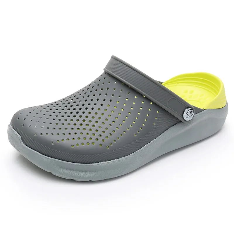 Clogs Sandals Women Mens Summer Water Shoes Light Breathable Casual Slippers Swimming Walking Beach Sports Anti-slip Flip Flops