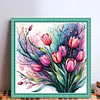 (Multi-Style) Flowers-11CT Stamped Cross Stitch 40*40cm/15.75*15.75in