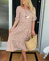 🌸Summer Specials🌸Elegant Polka Dot Midi Dress